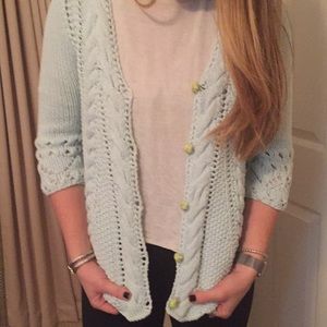 Free people cardigan size medium gently worn!!